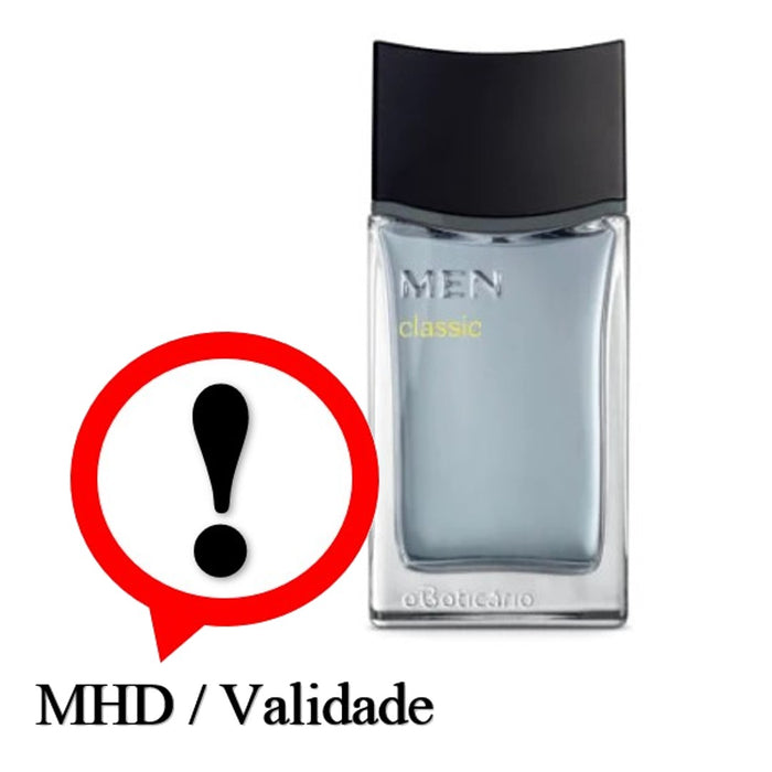 Men Classic Eau de Toilette, Boticário, 100ml