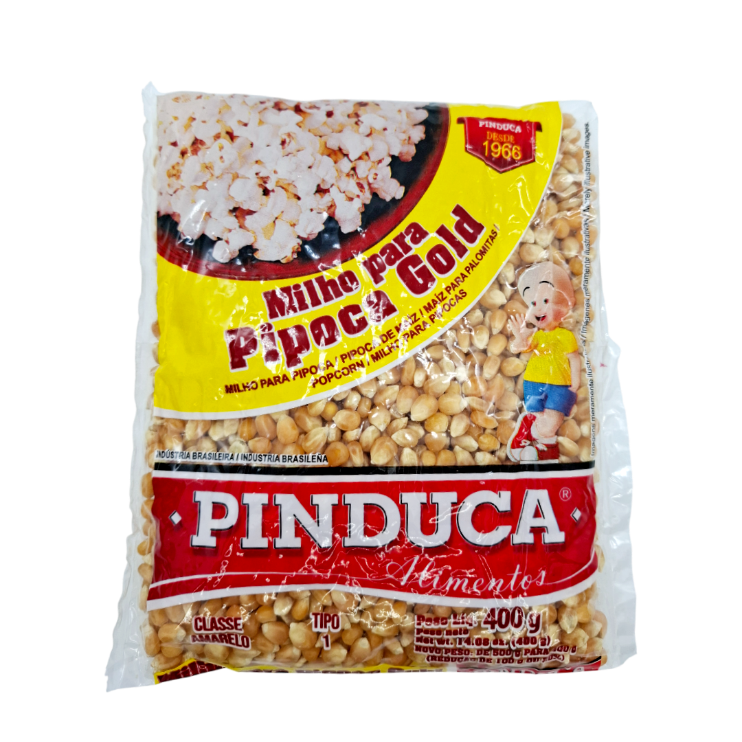 Milho Pipoca, Popcorn, Pinduca, 400g