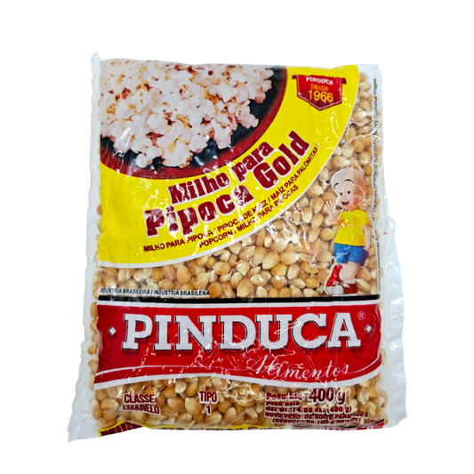 Milho Pipoca, Popcorn, Pinduca, 400g