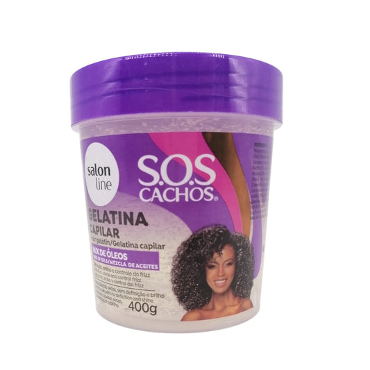 Mix Oleos Gelatina Aktivadora Cachos, Haargelatine, Salon Line, 400g