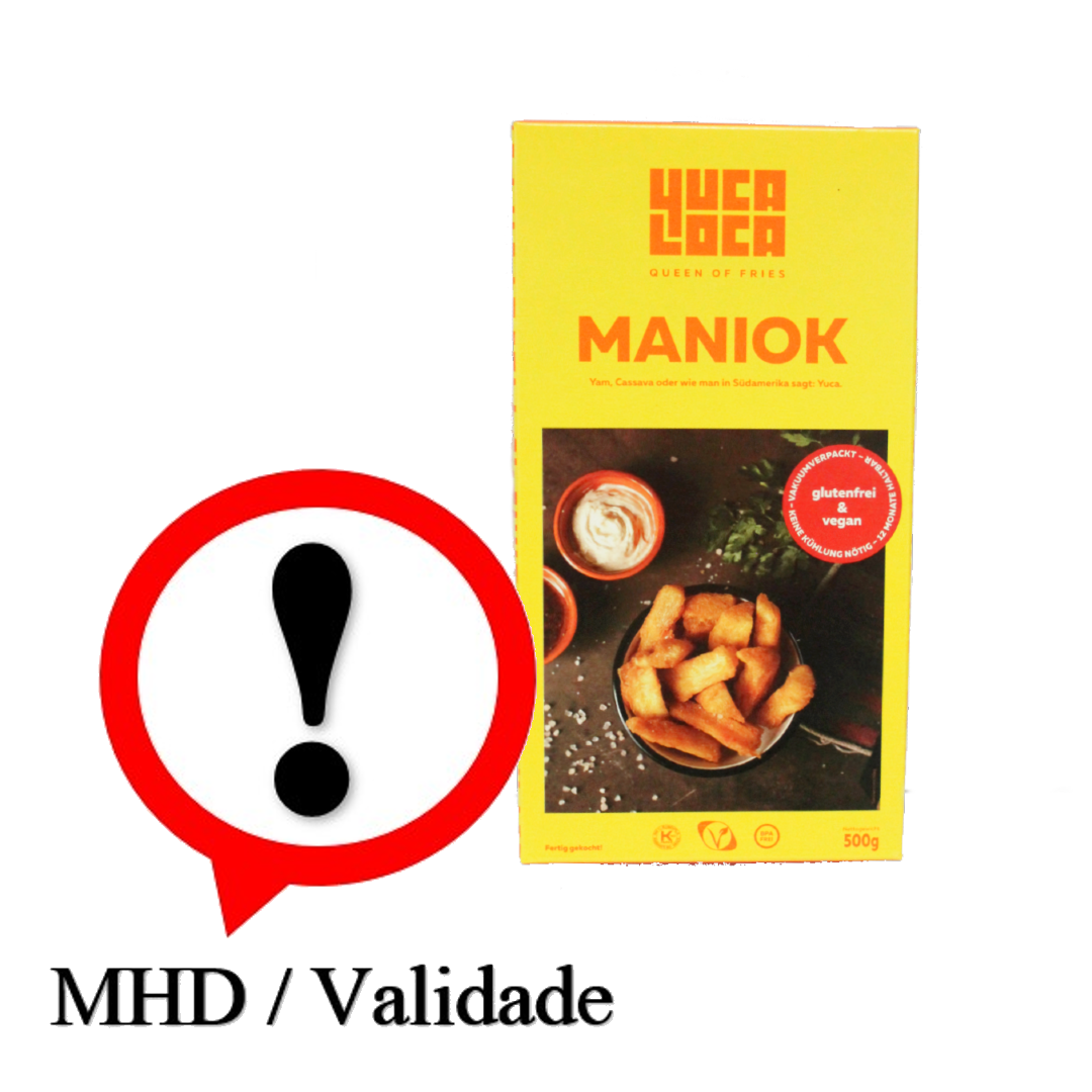 Mandioca cozida, Gekochter Maniok, Yuca Loca, 500g