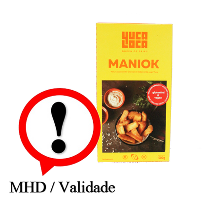 Mandioca cozida, Gekochter Maniok, Yuca Loca, 500g