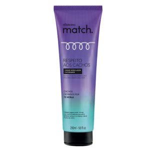 Match Cacheados Creme Modelador, creme para cabelo, Boticário, 290ml