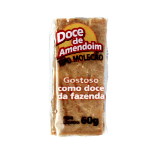 Molecao, Erdnuss-Riegel, Doce de Amendoim, 60g