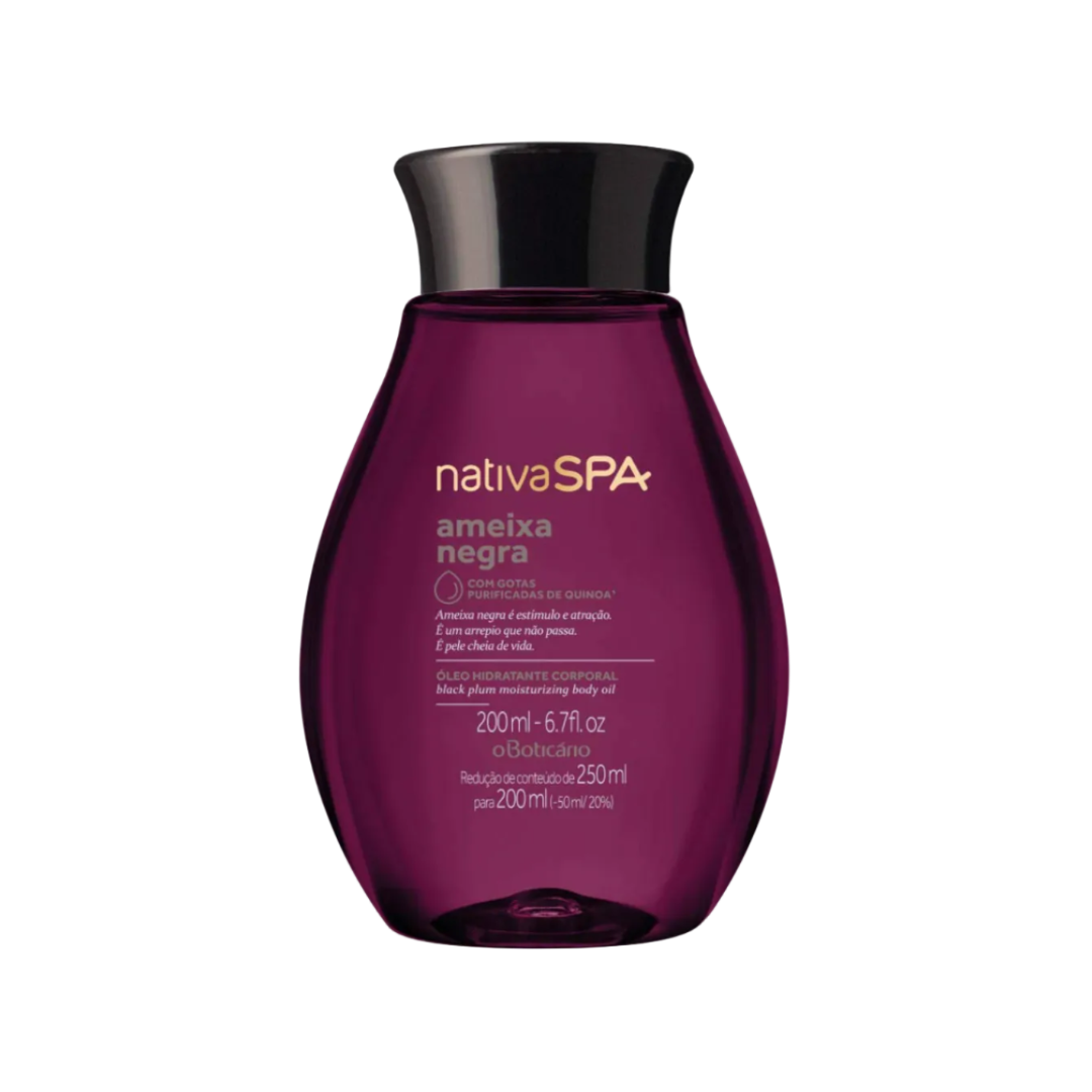 NSPA Oleo Hidratante Ameixa Negra, Körperöl, Boticario, 200ml