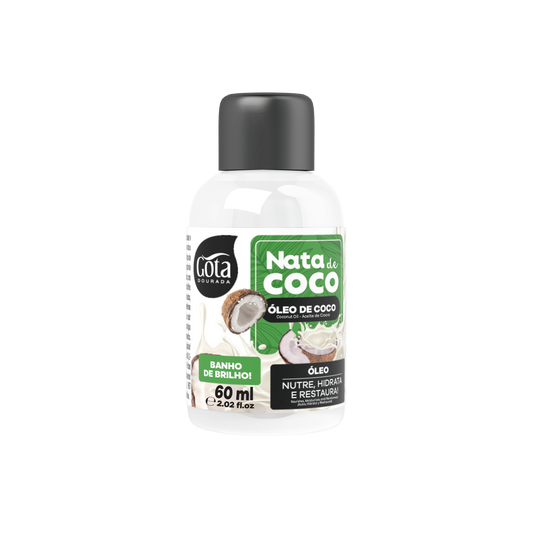 Nata de Coco Oleo Capilar, Haar Öl, Gota Dourada, 60ml