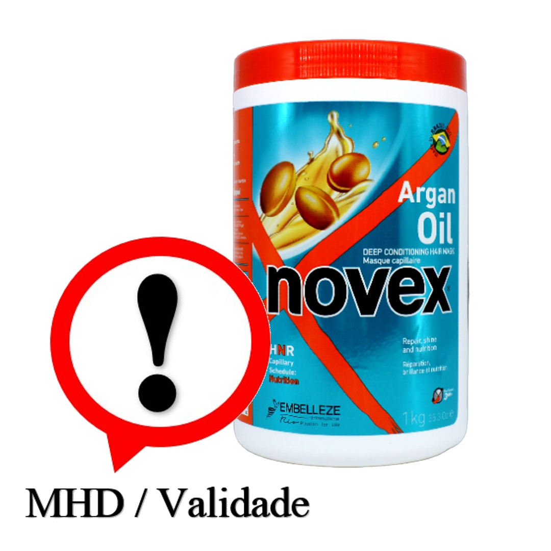 Novex Óleo Argan Mascara, Haarmaske, Embelleze, 1Kg