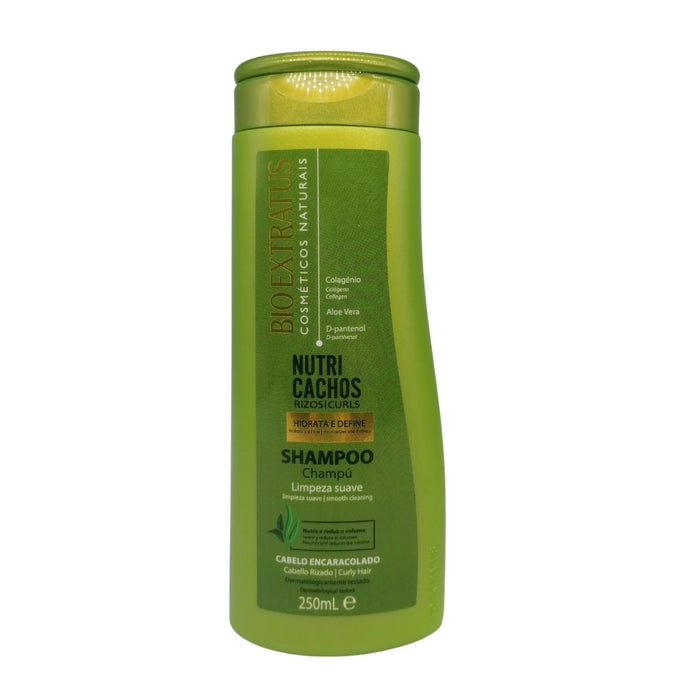 Nutri Cachos Shampoo, Bio Extratus, 250ml