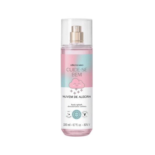 CSB Nuvem de Alegria Body Splash, Körpersplash, Boticário 200ml