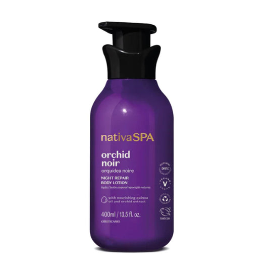 NSPA Locao Orquidea Noire, Körpercreme, Boticário, 400ml