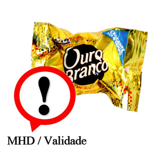 Bombom Ouro Branco, Bombom de chocolate, Lacta, 20g