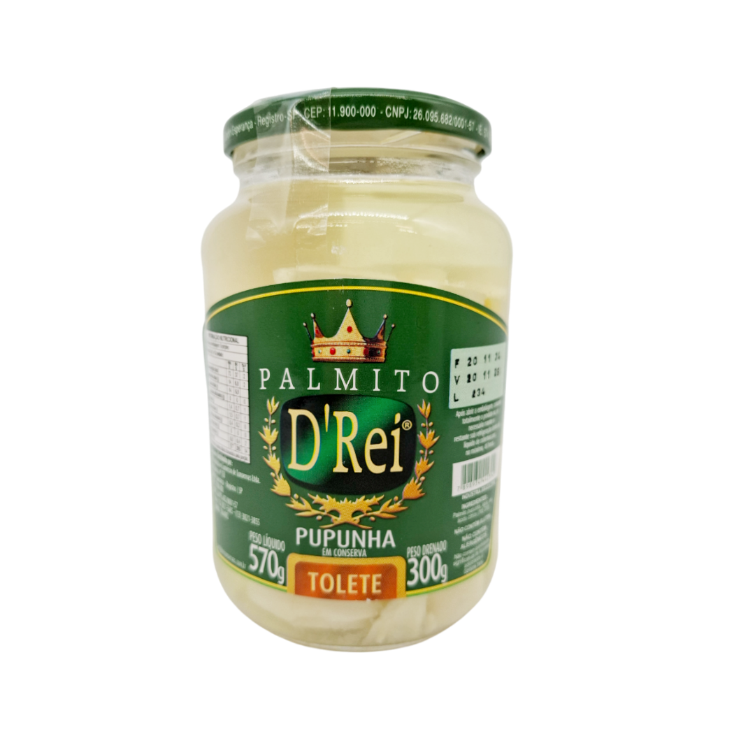 Palmito Inteiro, ganzes Palmherzen, D'Rei, 570g