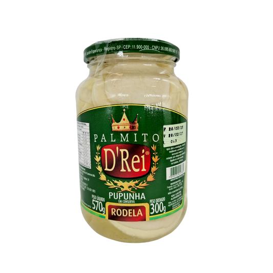 Palmito em Rodelas, geschnittene Palmenherzen, D'Rei