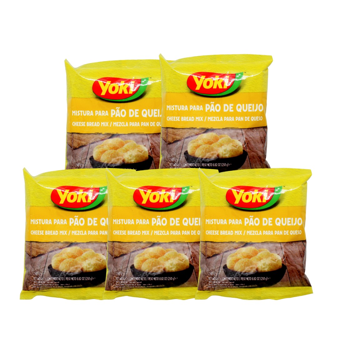 Mistura Pao de Queijo, Vorteilspaket, Yoki, 5x250g