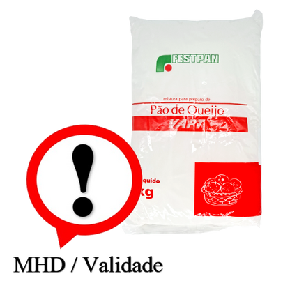 Mistura Pao Queijo, Fertigmischung Käsebrötchen, Festpan, 1kg