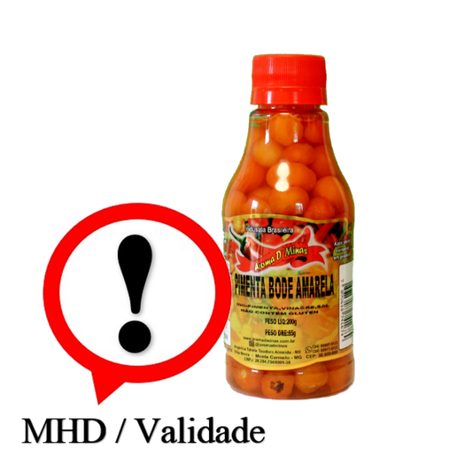 Pimenta Bode amarela, Chillischoten, Aroma D' Minas, 200g