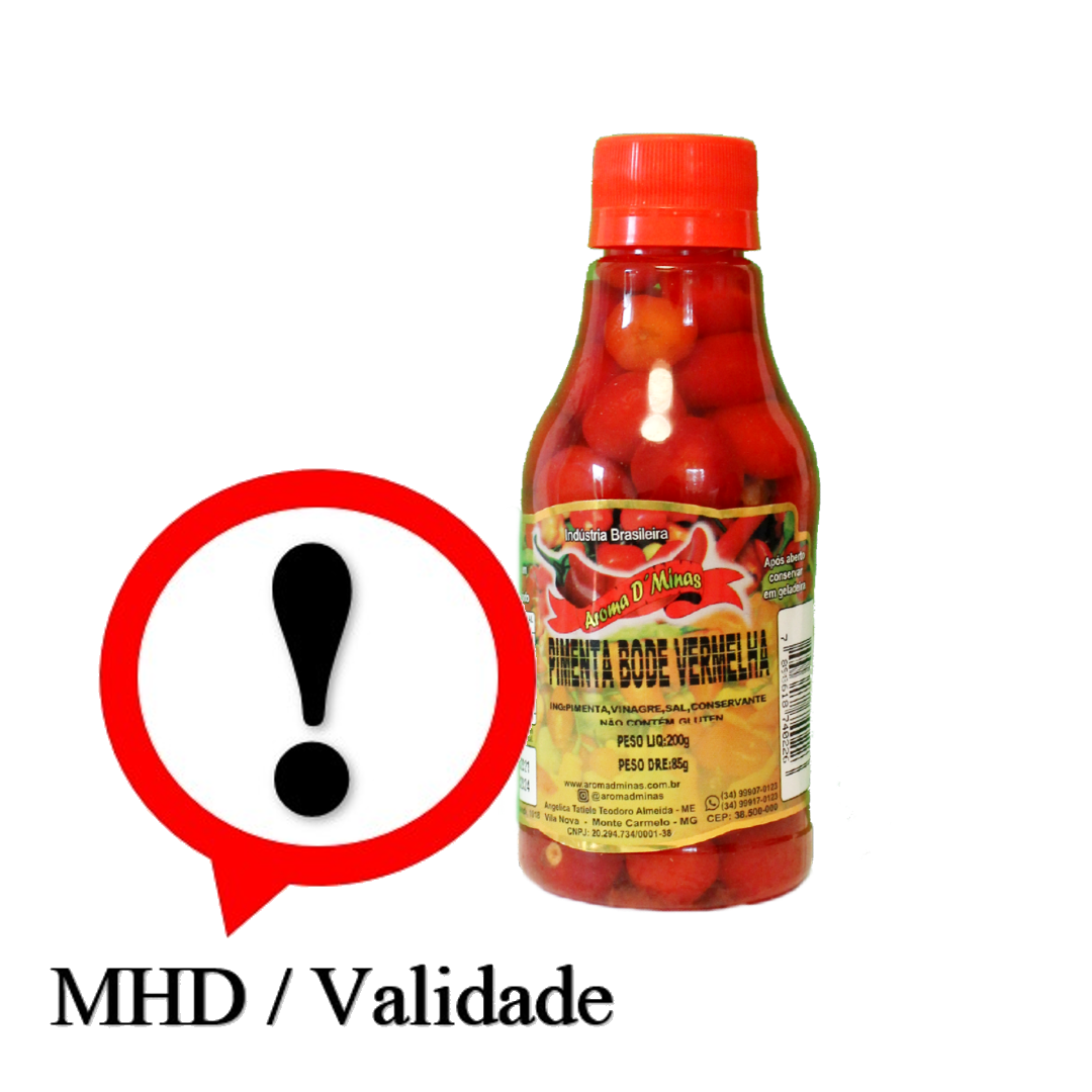 Pimenta Bode Vermelha, Chillischoten, Aroma D'Minas, 200g