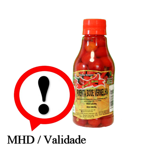 Pimenta Bode Vermelha, Chillischoten, Aroma D'Minas, 200g