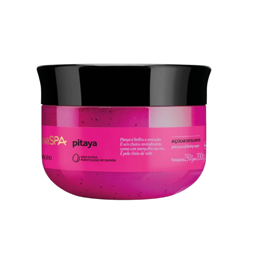 NSPA Acúcar esfoliante Pitaya, Zuckerpeeling, Boticário, 200g