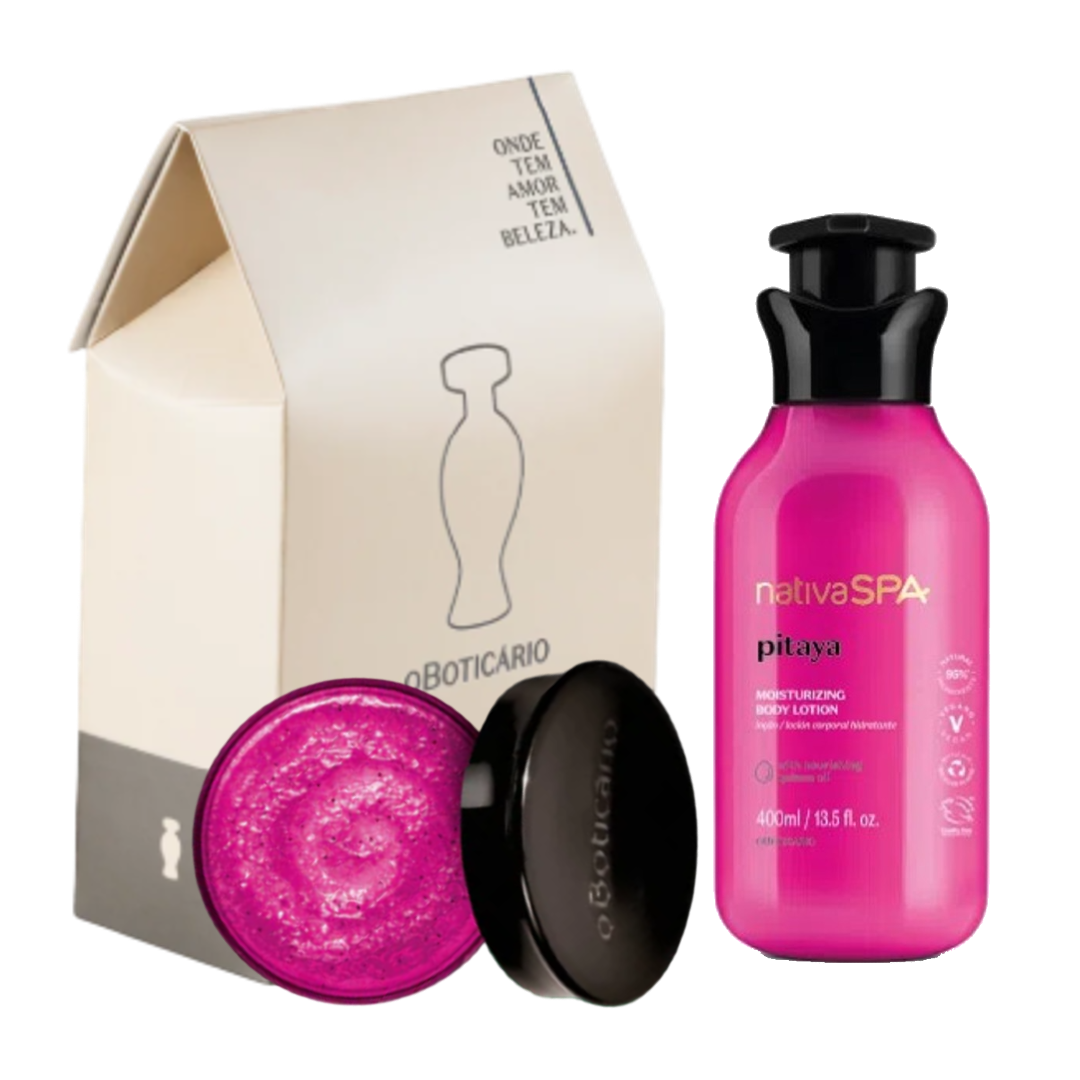Kit NSPA Esfoliante e Locao, Set Zucker-Peeling u. Körpercreme, Boticario