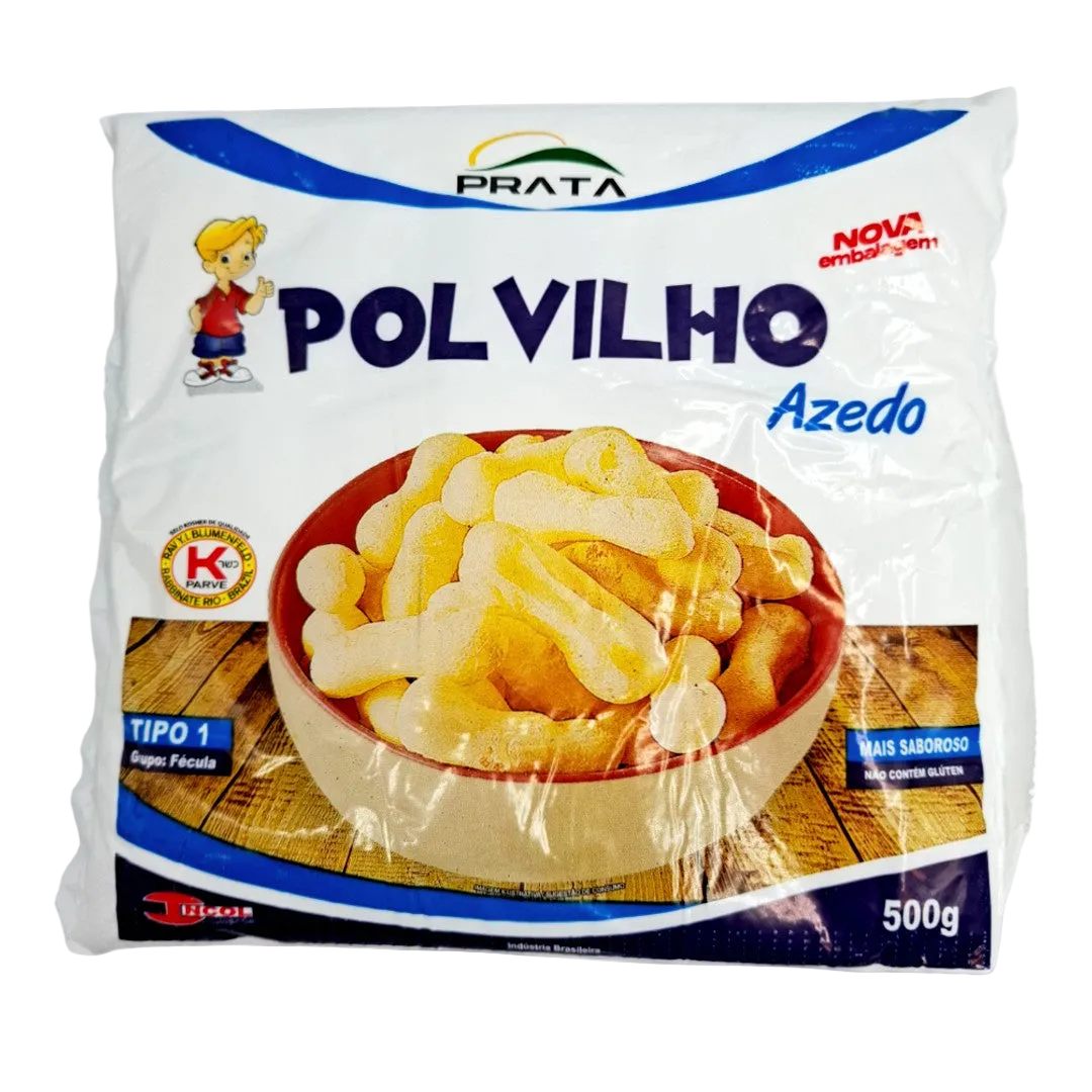 Polvilho Azedo, Maniokstärke säuerlich, Prata 500g