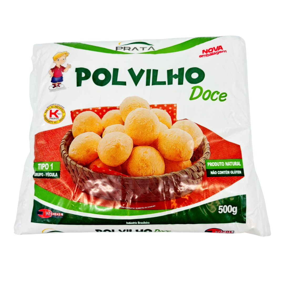 Polvilho Doce, polvilho doce, Prata 500g