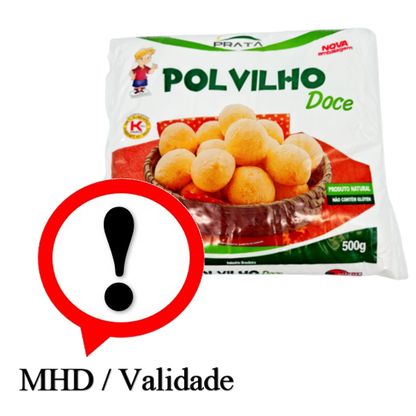 Polvilho Doce, Maniokstärke süss, Prata 500g