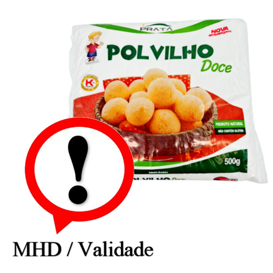 Polvilho Doce, Maniokstärke süss, Prata 500g