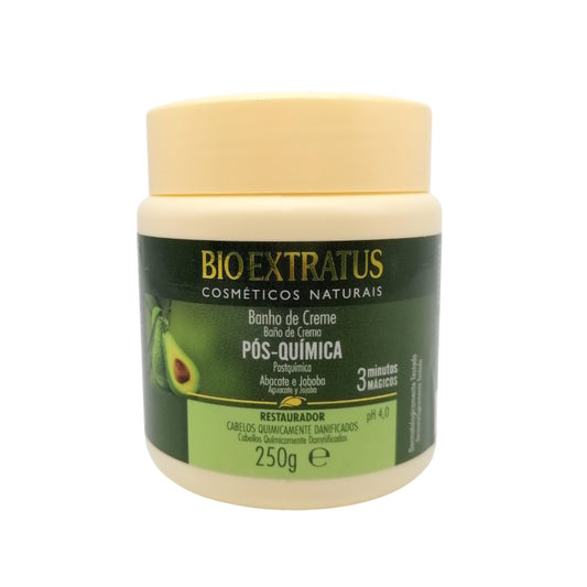 Pós Quimica Banho de Creme, Haarcreme, Bio Extratus, 250g