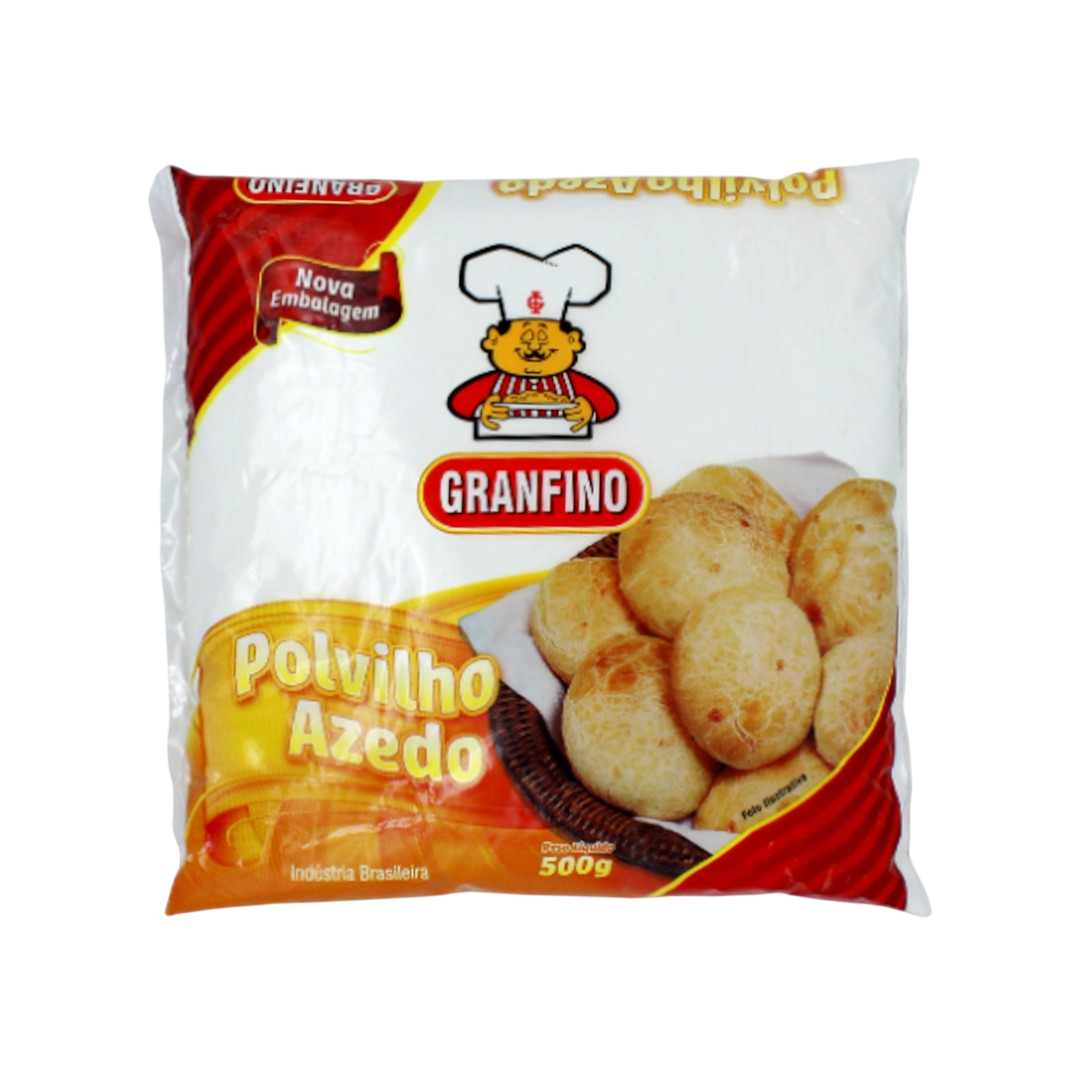 Polvilho azedo, Feine Maniokstärke säuerlich, Granfino, 500g