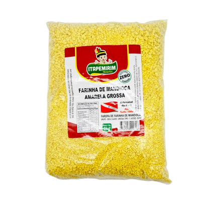 Farinha Mandioca Puba, farinha de mandioca, Itapemirim, 1kg