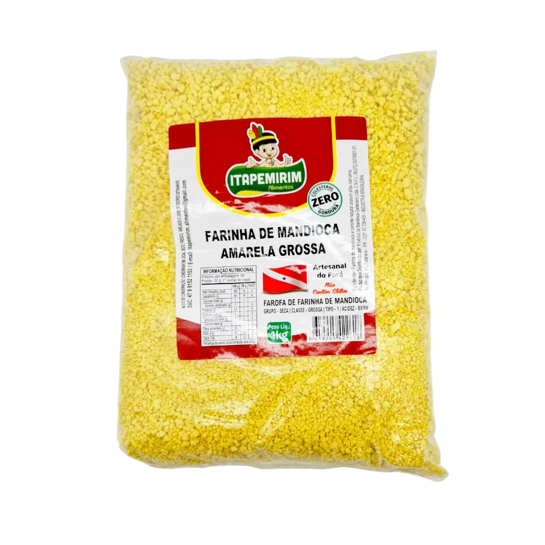 Farinha Mandioca Grossa, Maniokmehl, Itapemirim, 1kg