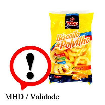 Biscoito Polvilho Queijo, Maniok Chips Käse, TOOP, 100g