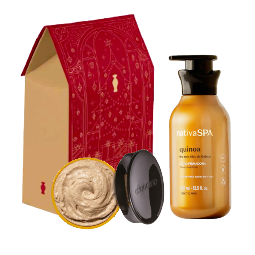 Kit NSPA Esfoliante e Locao, Set Zucker- Peeling u. Körpercreme, Boticario