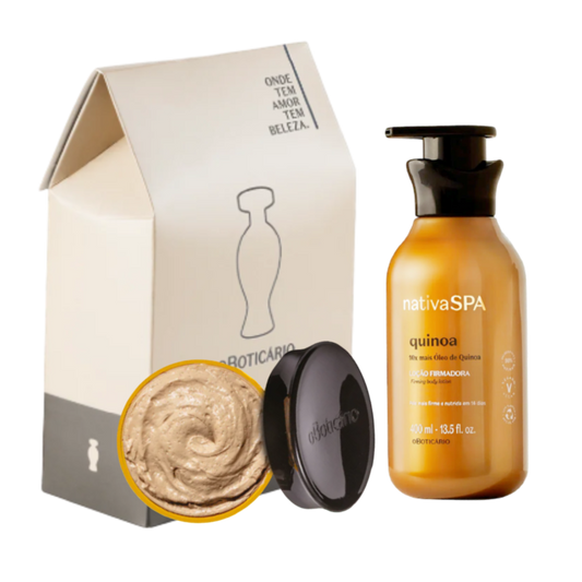 Kit NSPA Esfoliante e Locao, Set Zucker-Peeling u. Körpercreme, Boticario