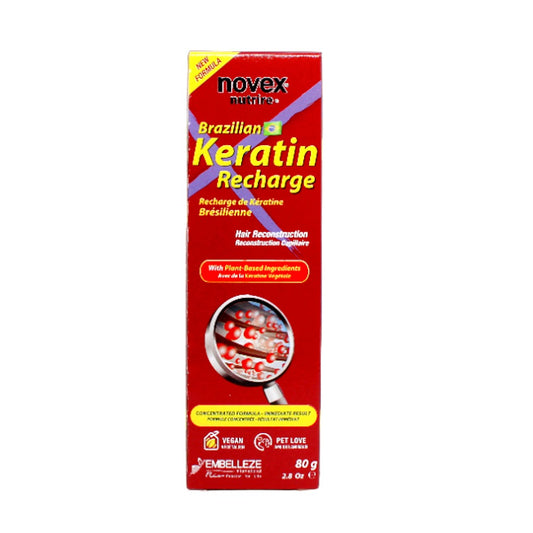 Novex Recarga Queratina, Keratin, Embelleze, 80g