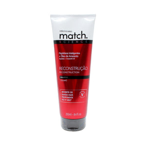 Match Shampoo Reconstrucao, Boticário, 250ml