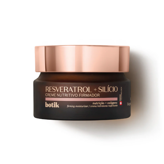 Creme Nutritivo Firmador Resveratrol + Silício, straffende Creme, Boticario 40g
