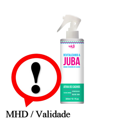 Juba Revitalizando Cachos, Revitalizing, Widi Care, 300ml