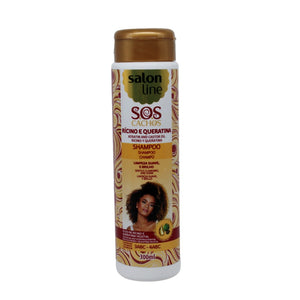 SOS Cachos Ricino Shampoo, Salon Line, 300ml