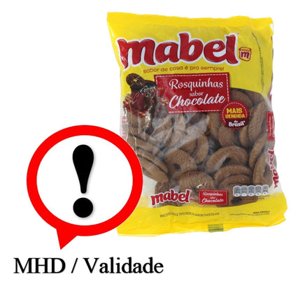 Rosquinha Chocolate, Kekse mit Schokoladengeschmack, Mabel, 300g