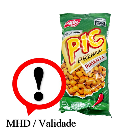 Salgadinho de Trigo sabor Pimenta, Weizensnack mit Pfeffergeschmack, Bilu 40g