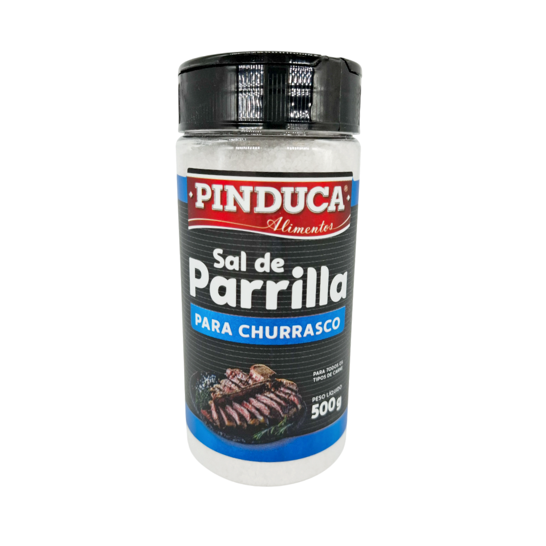 Sal de Parrilla para Churrasco, Grillsalz, Pinduca 500g