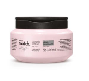 Match Mascara Esquadrao do Brilho, Haaremask, Boticário, 250g