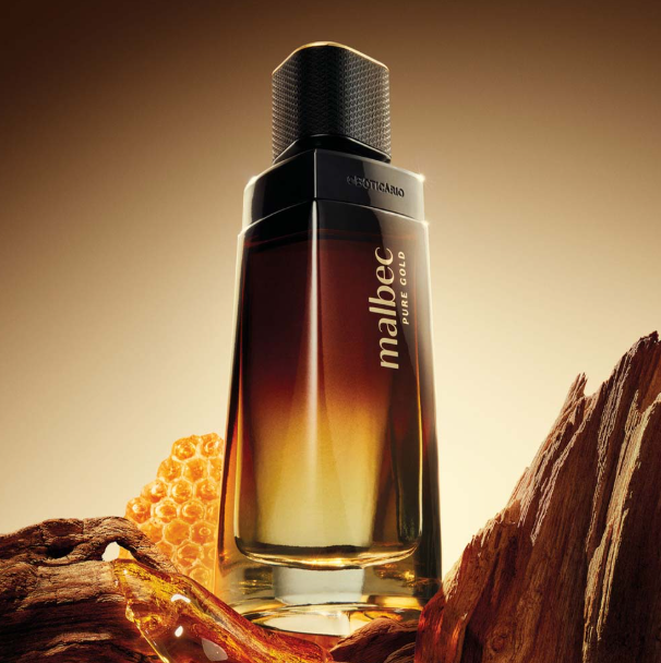 Malbec Pure Gold Eau de Toilette, Boticario 100ml