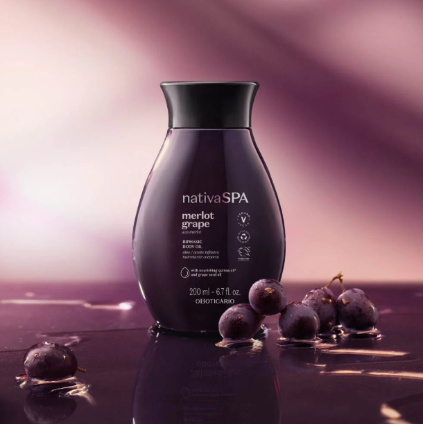 NSPA Uva Merlot Oleo Bifasico Corporal, Körperöl, Boticario 200ml