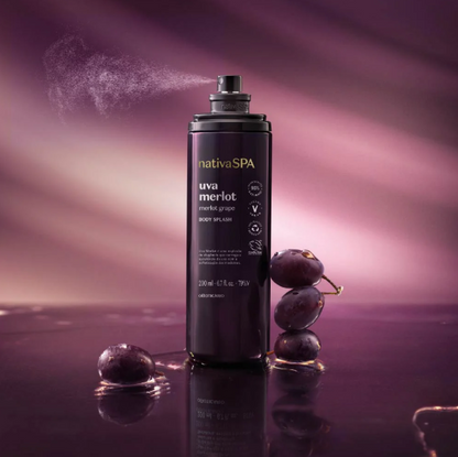NSPA Uva Merlot Body Splash, Boticario 200ml