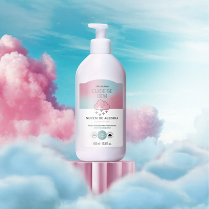 CSB Nuvem de Alegria Locao Corporal, Körperlotion, Boticário 400ml