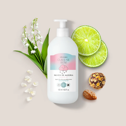 CSB Nuvem de Alegria Locao Corporal, Körperlotion, Boticário 400ml