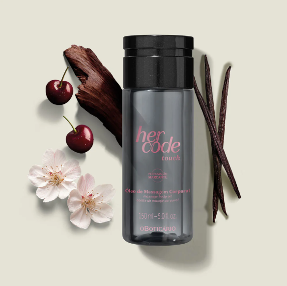 Her Code Touch Oleo Corporal, Körperöl, Boticario, 150ml